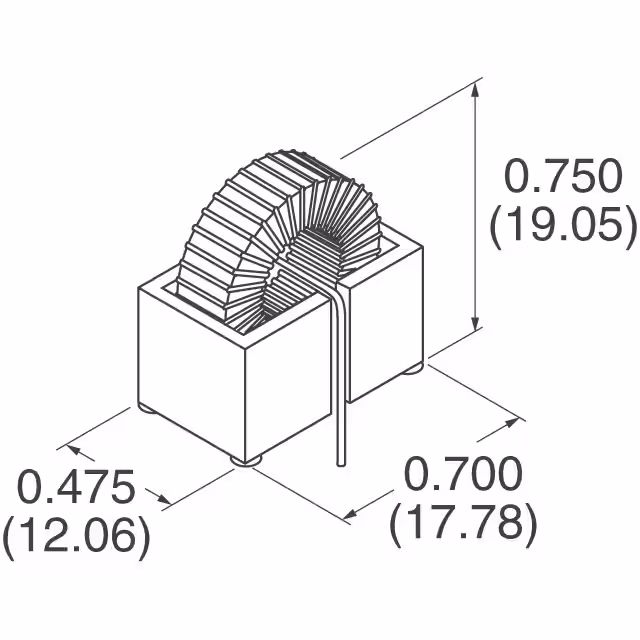 FIT50-7 Triad Magnetics  Fixed Inductors